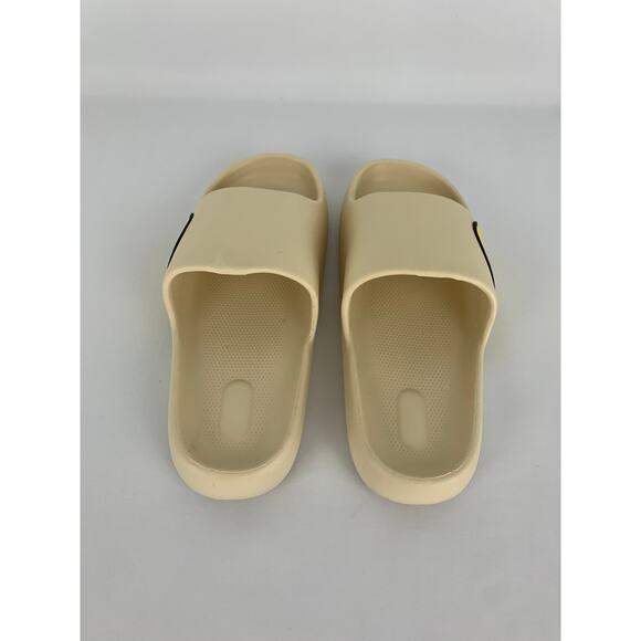 Cloud Smiley Face Slides Slippers Unisex Size Large Women 10 Men 8.5 Sandals New - Picture 6 of 7